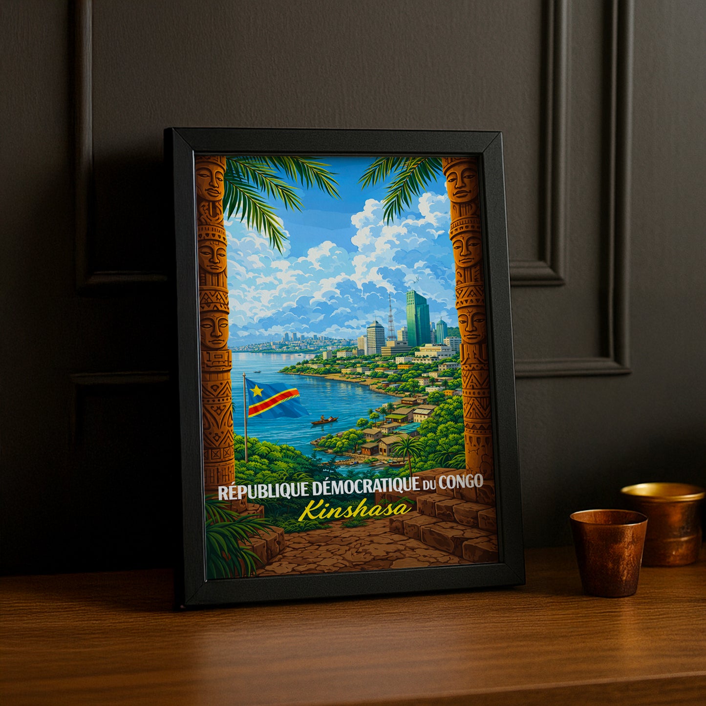 Cadre Photo Afrique - RD Congo Kinshasa