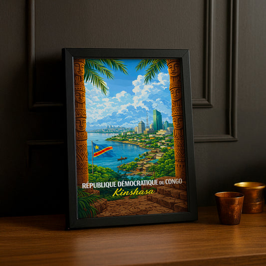 Cadre Photo Afrique - RD Congo Kinshasa