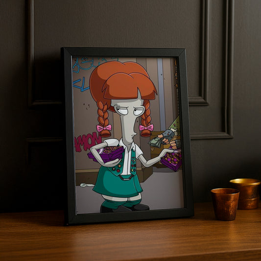 Cadre Photo American Dad - Roger Déguisement