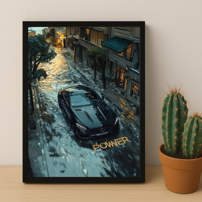 Mercedes AMG GT - Poster