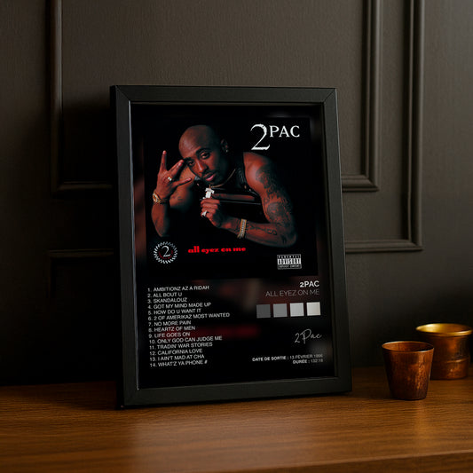 Poster 2Pac - Album All Eyez On Me