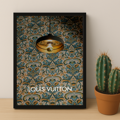 Cadre photo Louis Vuitton Lampe