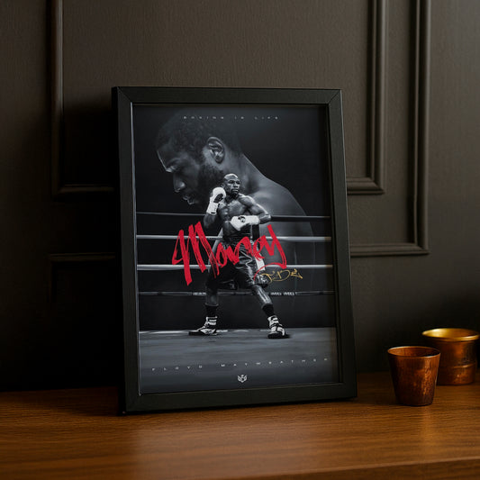 Cadre Photo Boxe - Floyd Mayweather Boxing