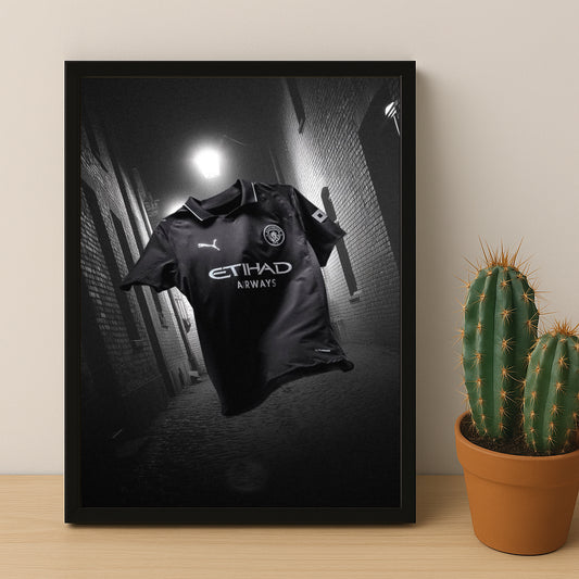 Cadre photo - Maillot Manchester City Extérieur 25-26