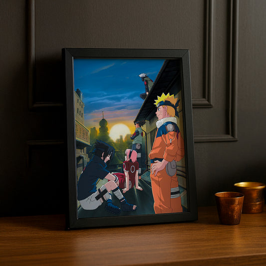 Cadre Photo Naruto - Team