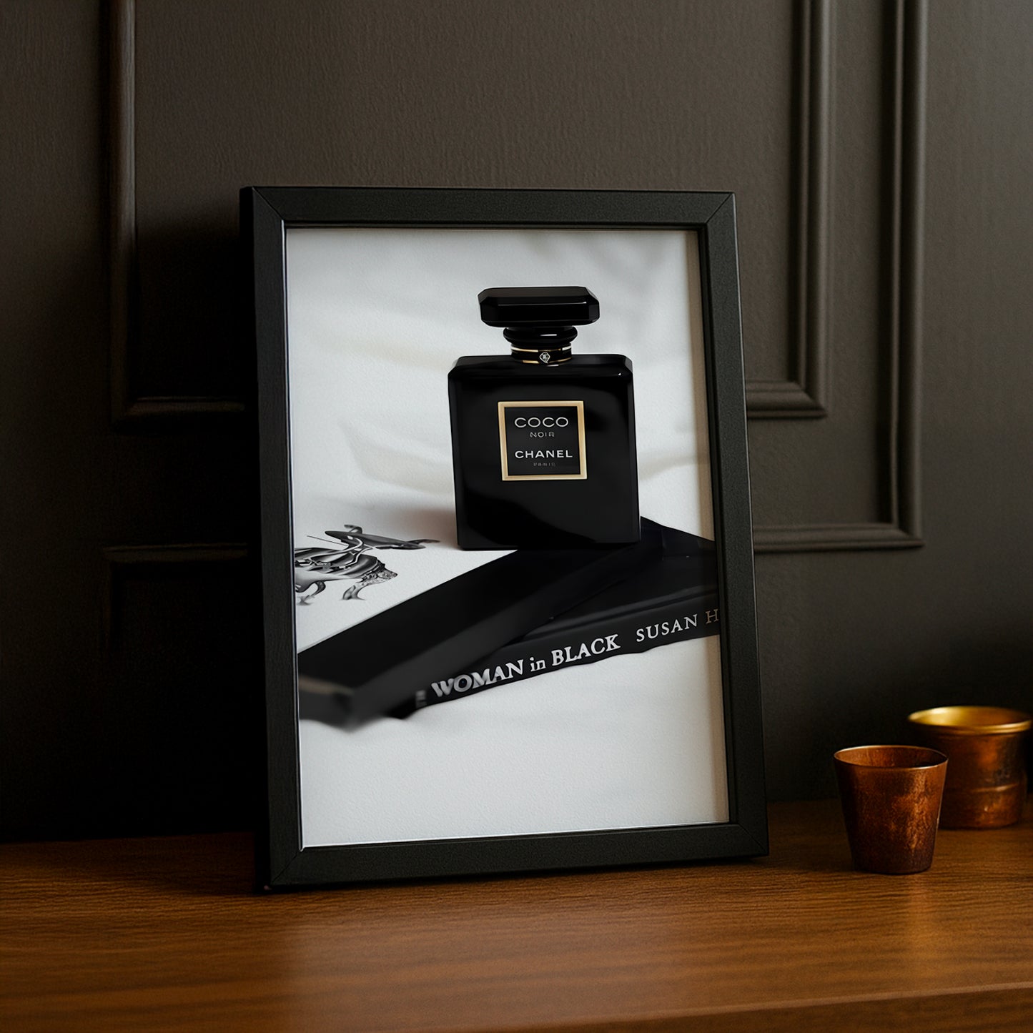 Poster Photo Chanel - Coco Noir