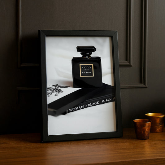 Poster Photo Chanel - Coco Noir
