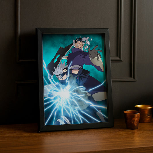 Cadre Photo Naruto - Obito and Kakashi
