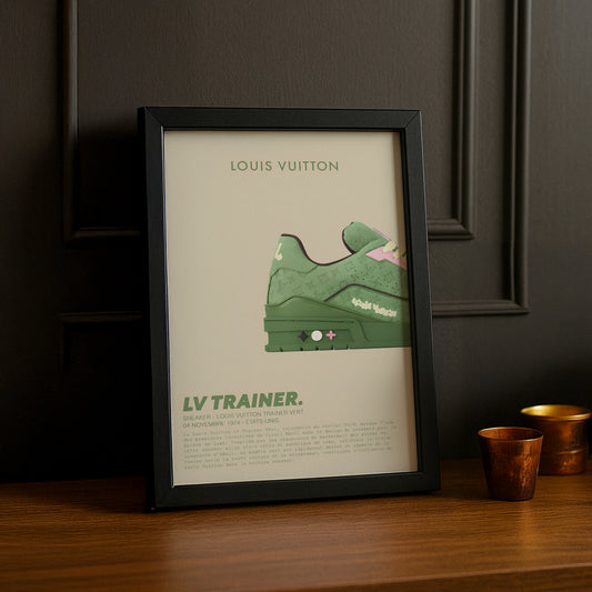 Cadre photo LV Trainer Vert