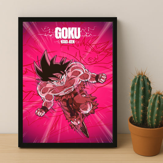 Poster Dragon Ball Z - Goku Kaio-Ken