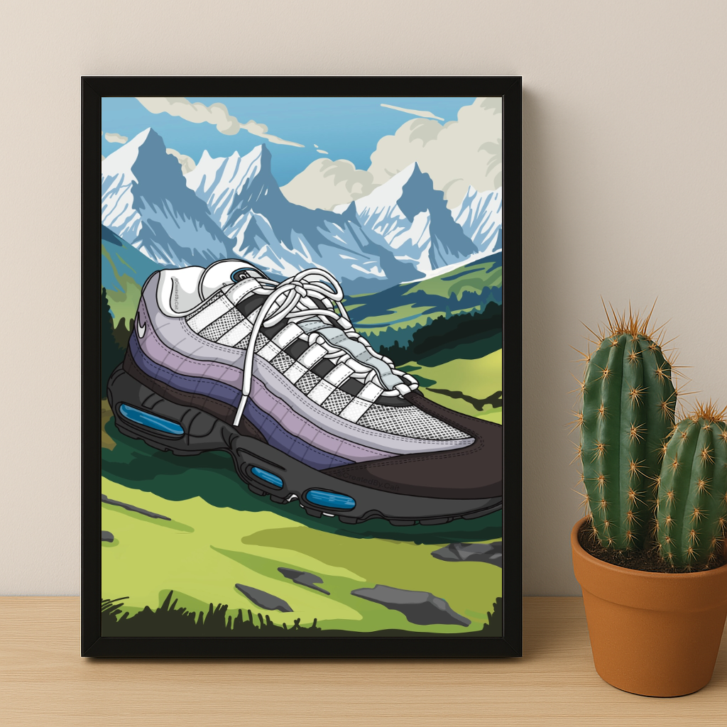 Poster Nike Air Max 93 Moutain