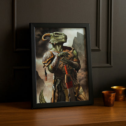 Cadre Photo Skyrim - Argonian