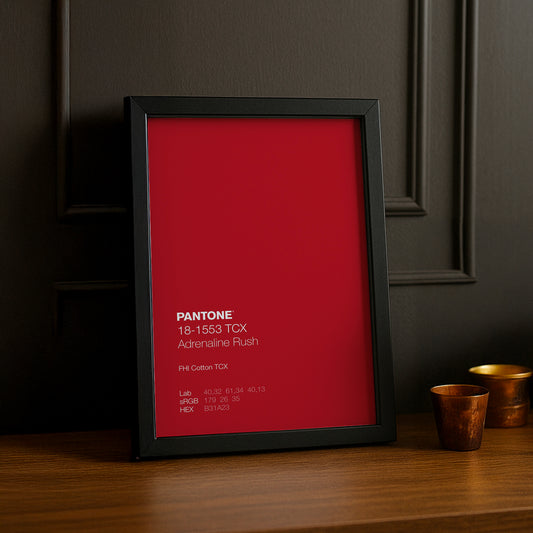 Cadre Photo Pantone - Adrenaline Rush