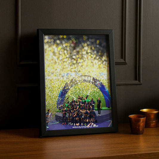 Cadre photo Marquinhos PSG Ligue des champions