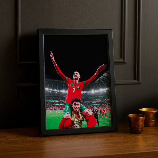 Maroc Foot - Cadre photo