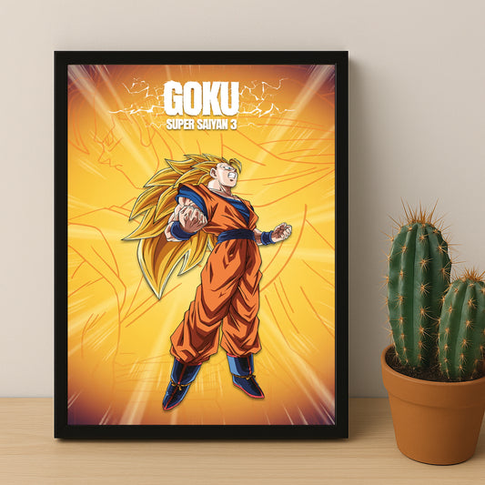 Poster Dragon Ball Z - Goku Super Saiyan 3