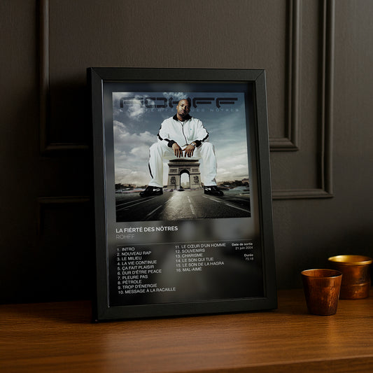Cadre photo Album La fierté des nôtres Rohff