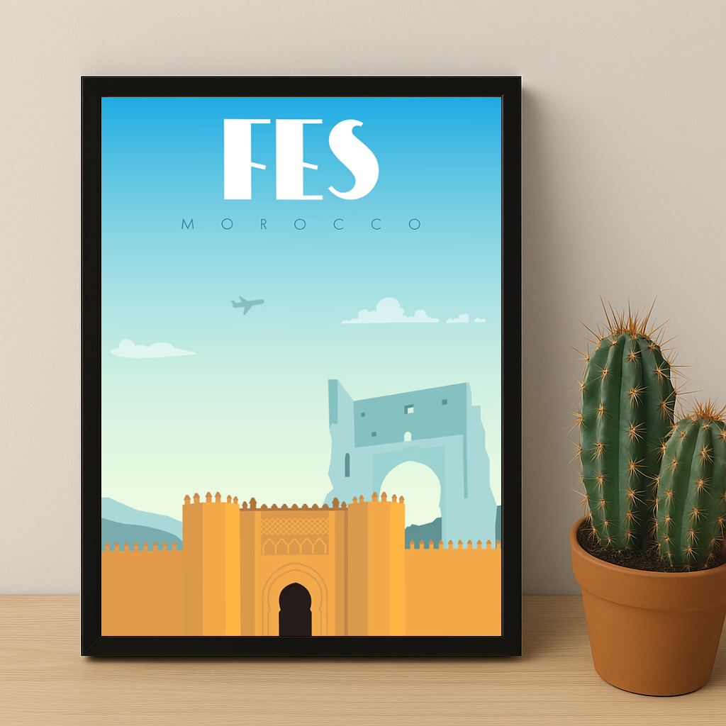 Fes Maroc - Poster