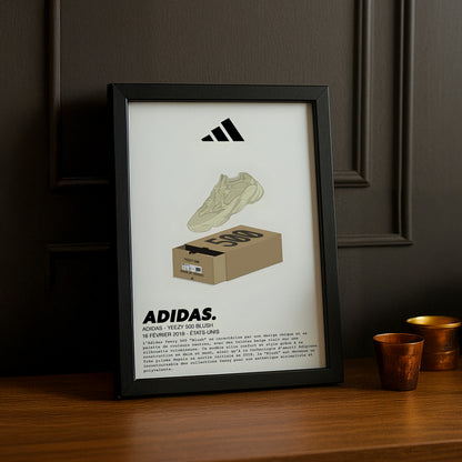 Adidas Yeezy 500 Blush Fotorahmen 