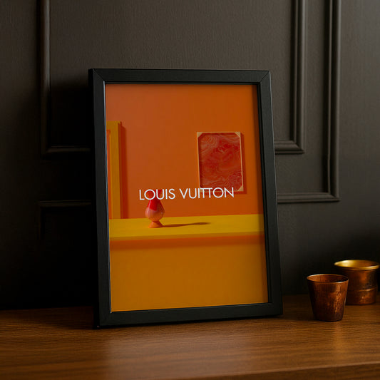 Cadre photo Louis Vuitton - Orange Architecture