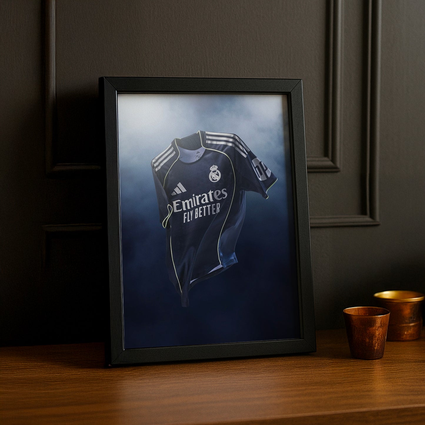 Cadre photo - Maillot Real Madrid Extérieur 25-26