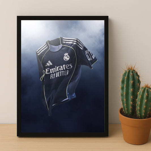 Cadre photo - Maillot Real Madrid Extérieur 25-26