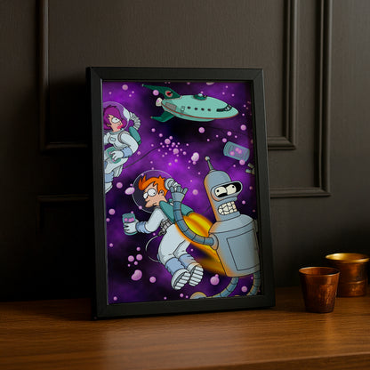 Cadre Photo Futurama - Space