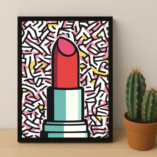 Cadre photo Keith Haring "Gloss"