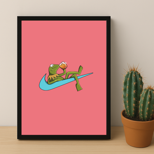 Poster Nike logo art