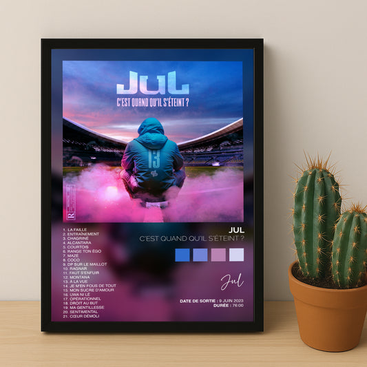 Poster Jul - Album C'est quand qu'il s'éteint ?