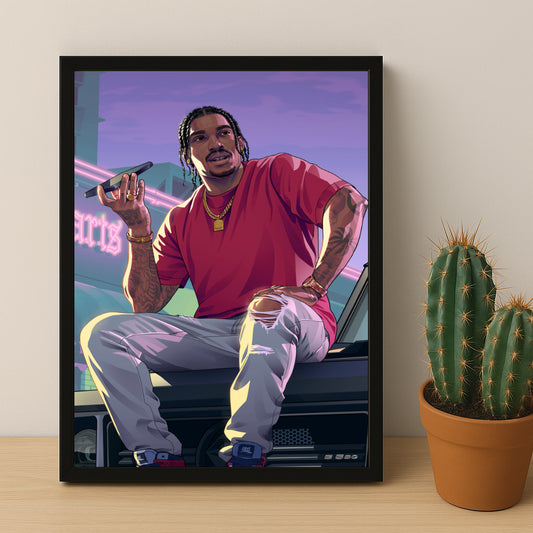 Poster Grand Theft Auto VI - Dre'Quan Priest