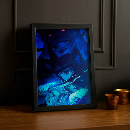 Poster Photo Solo Leveling - Blue Power