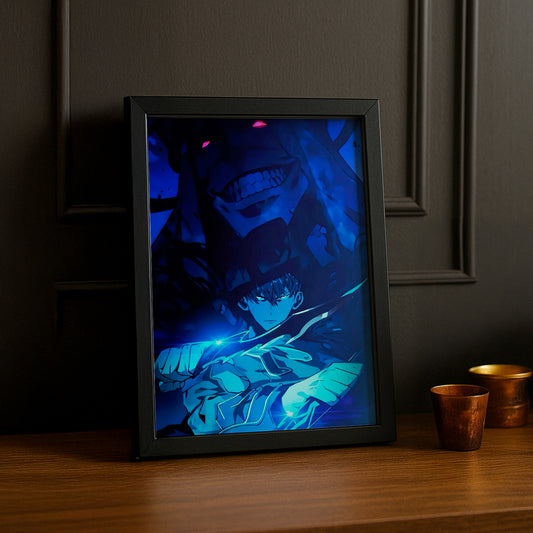 Poster Photo Solo Leveling - Blue Power