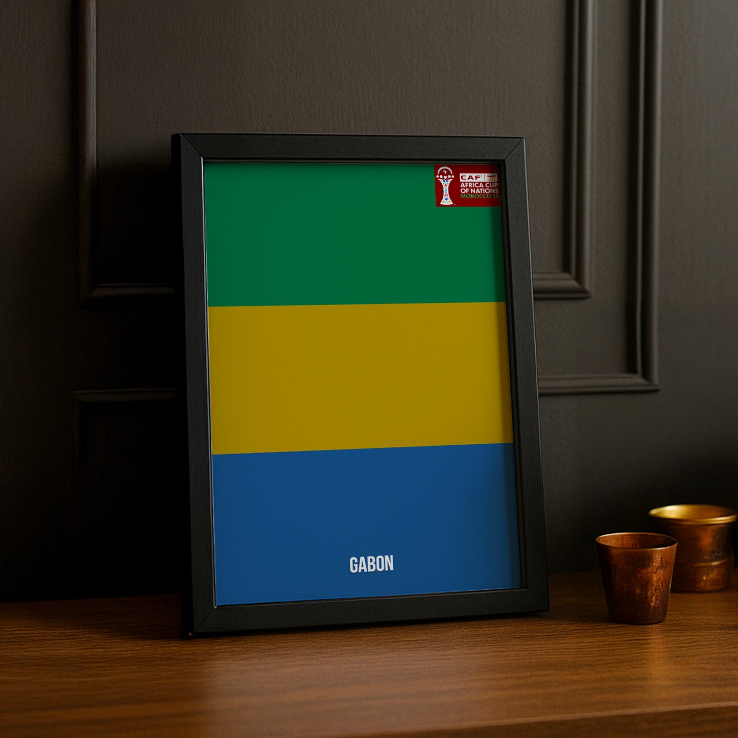 Cadre Photo CAN 2025 - Gabon
