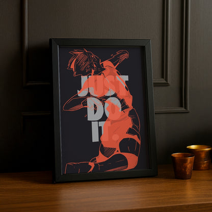 Cadre photo Volley-Ball - Just Do It Hinata Shoyo