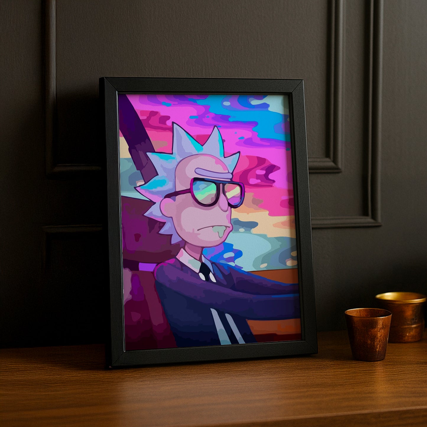 Cadre photo de Rick et Morty