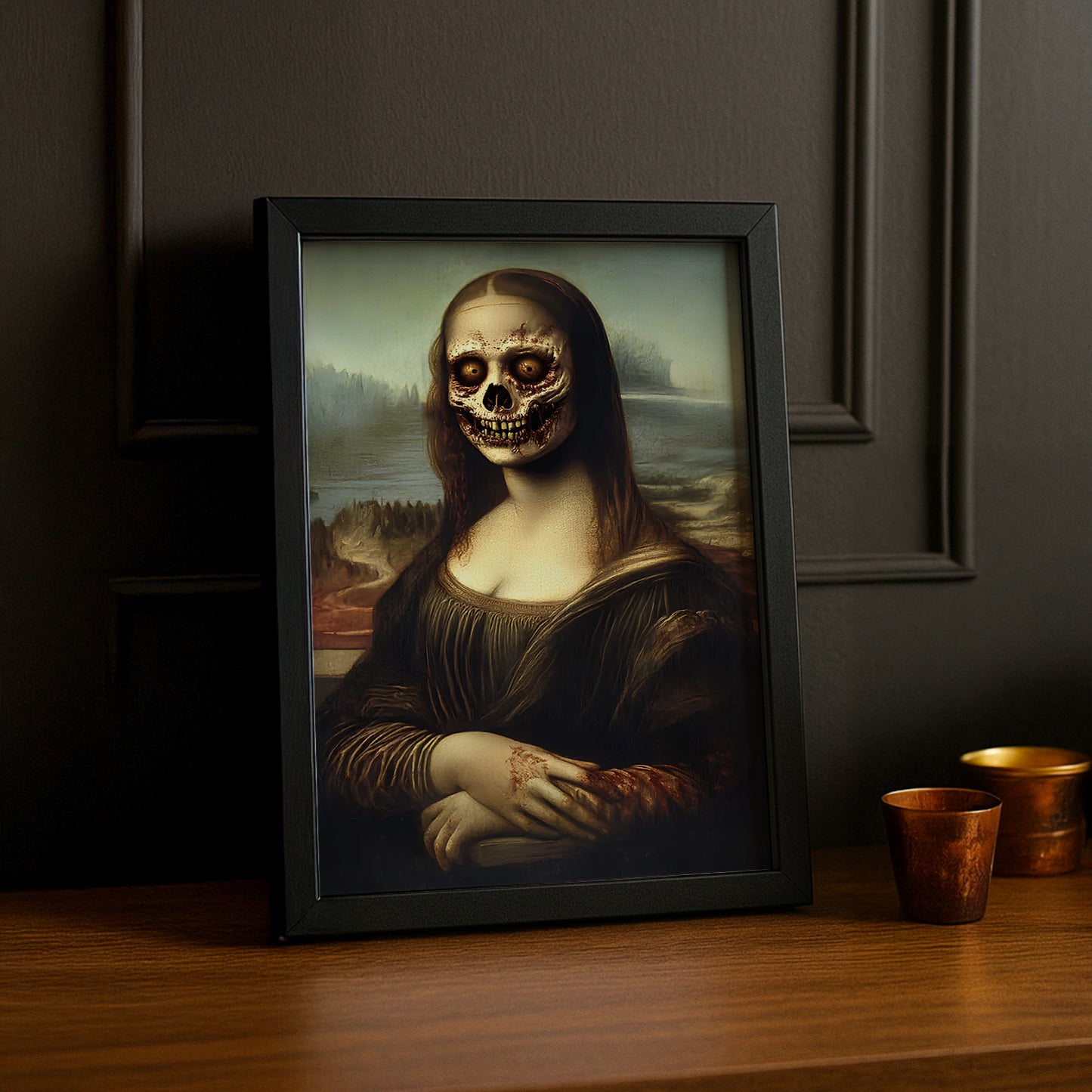 Cadre photo Mona Lisa La Joconde Monster