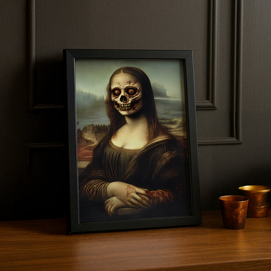 Cadre photo Mona Lisa La Joconde Monster