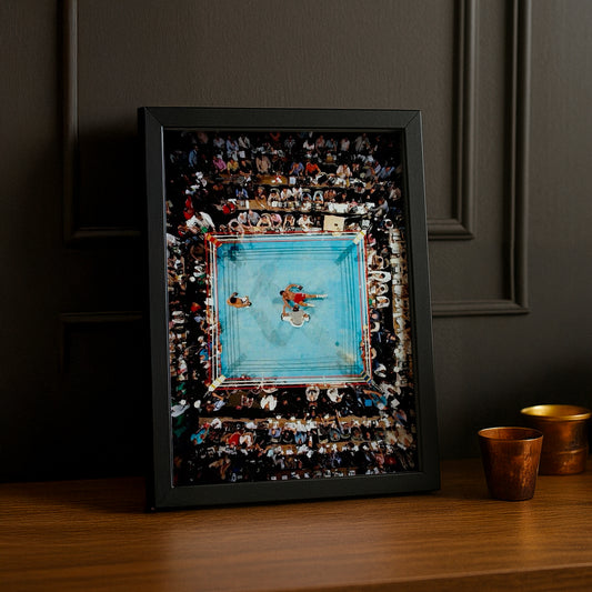 Cadre Photo Boxe - Ring