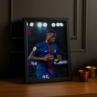 Cadre Photo Paris Saint-Germain - Nuno Mendes