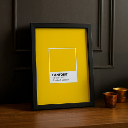 Cadre Photo Pantone Étiquette - Spaghetti Squash