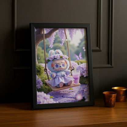 Poster Labubu - Jardin