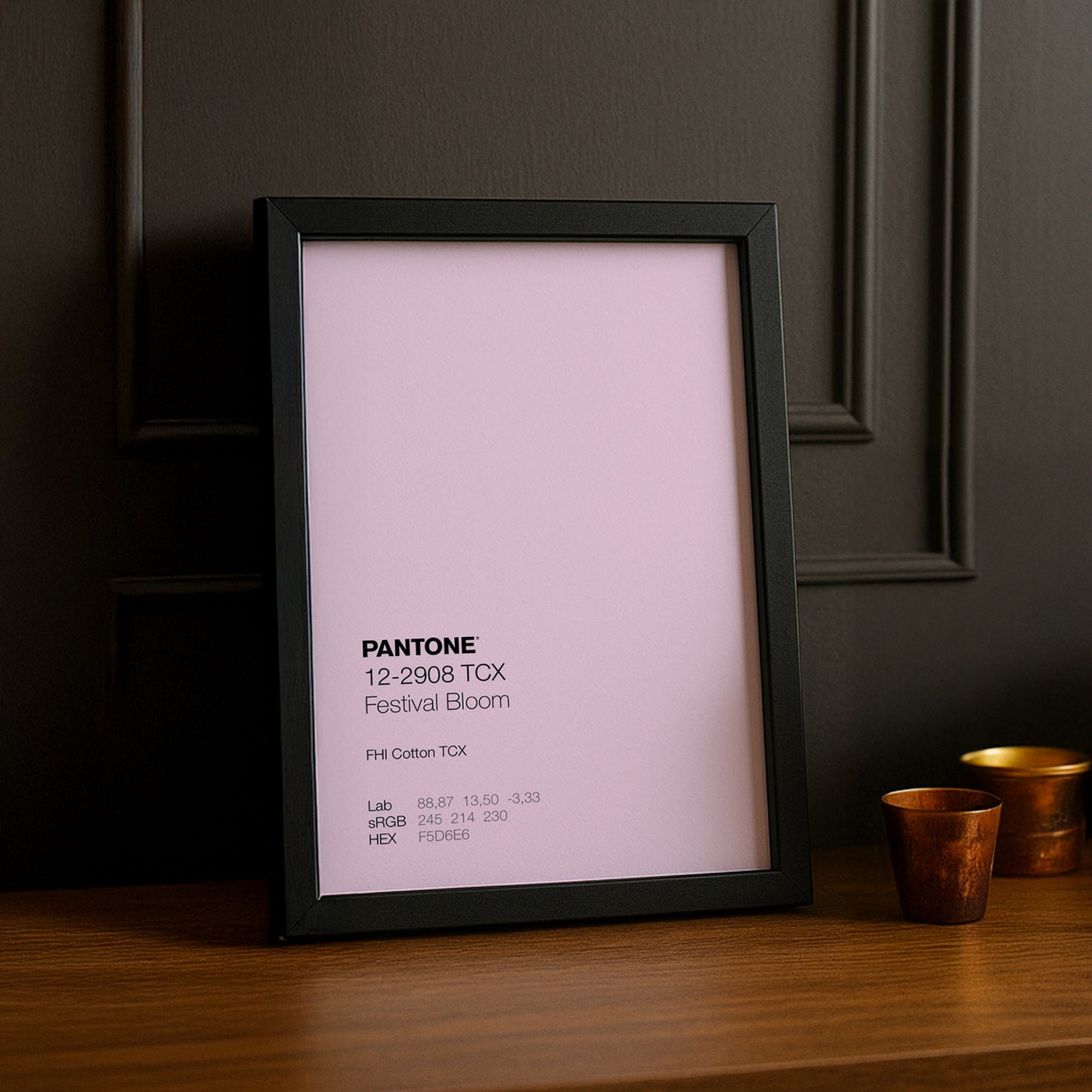 Cadre Photo Pantone - Festival Bloom