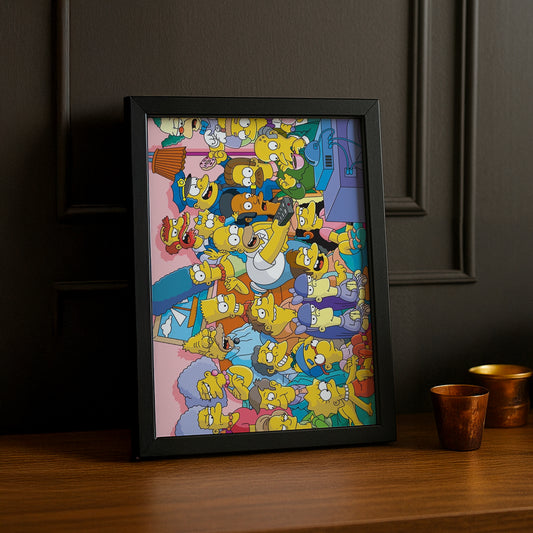 Cadre Photo Les Simpsons