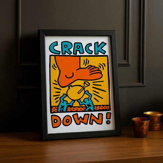 Cadre photo Keith Haring