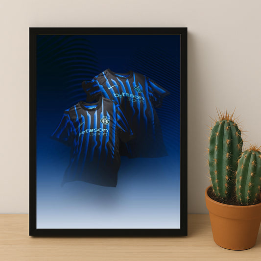 Poster Maillot Football - Inter Milan Kit 25-26