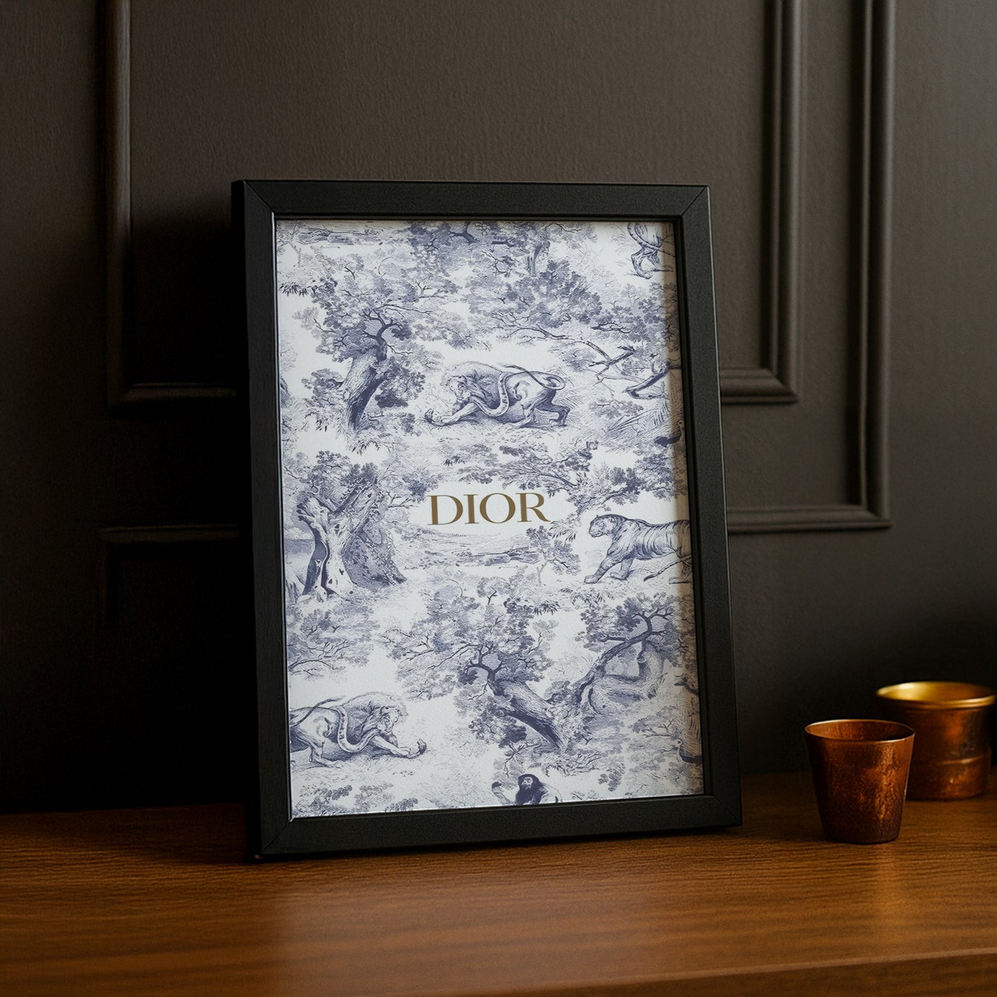 Cadre photo Dior Tapisserie