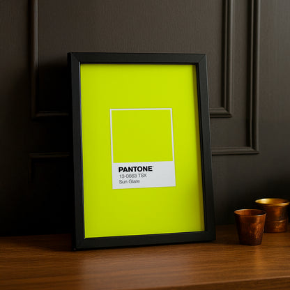 Cadre Photo Pantone Étiquette - Sun Glare
