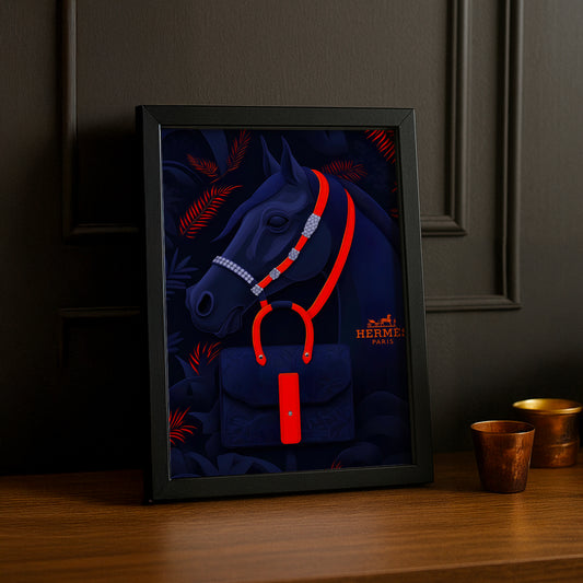 Cadre photo Hermès - Cheval Paris
