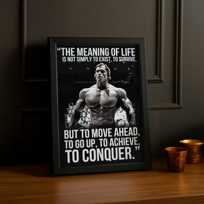 Poster Photo Musculation - The Meaning Of Life